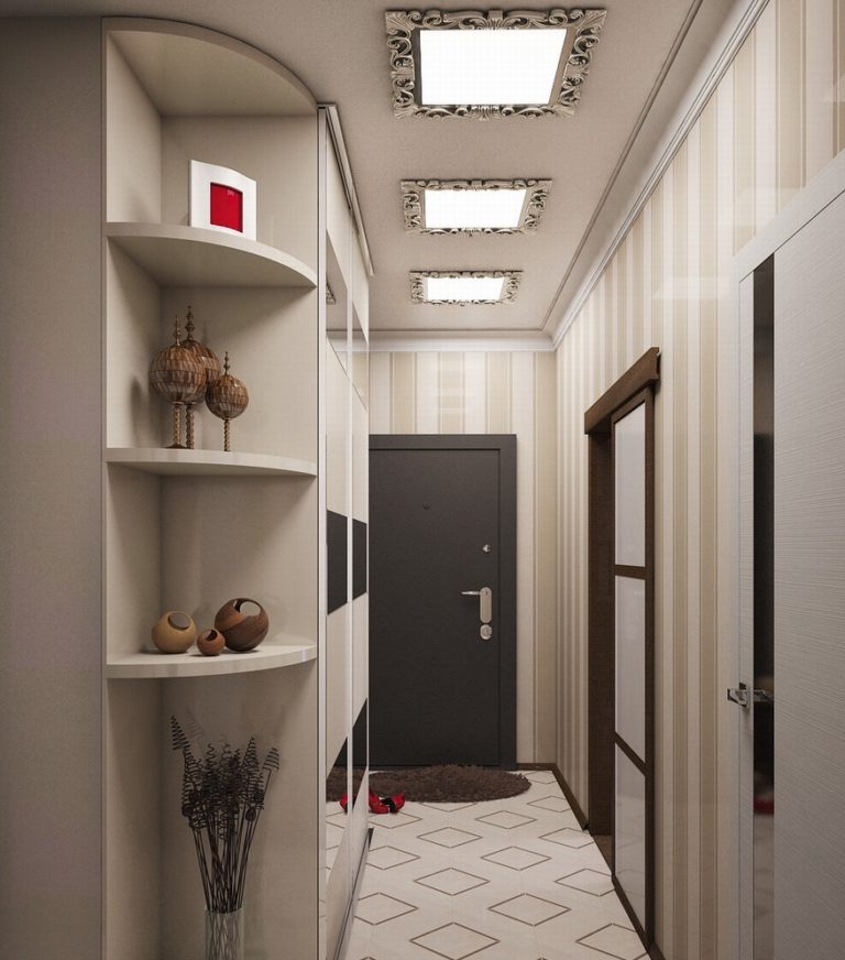 Дизайн очень маленького коридора в квартире