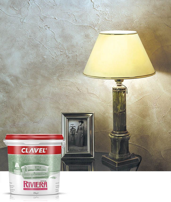 Фактурная штукатурка Clavel Riviera предназначена для создания эффекта натурального камня или скальной породы