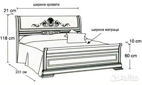 Эскизы резных кроватей