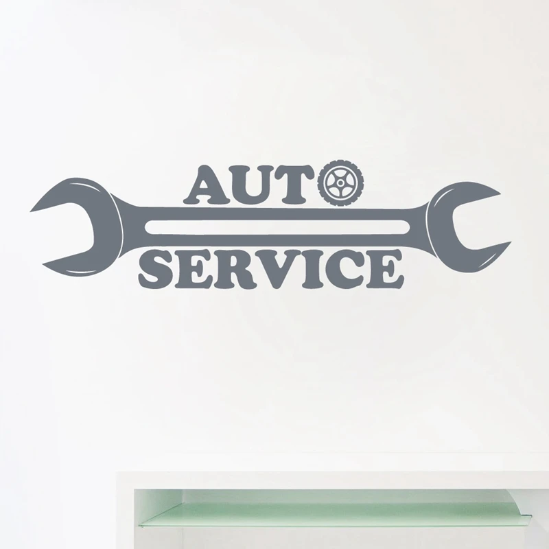 Auto Service Logo Car Decals