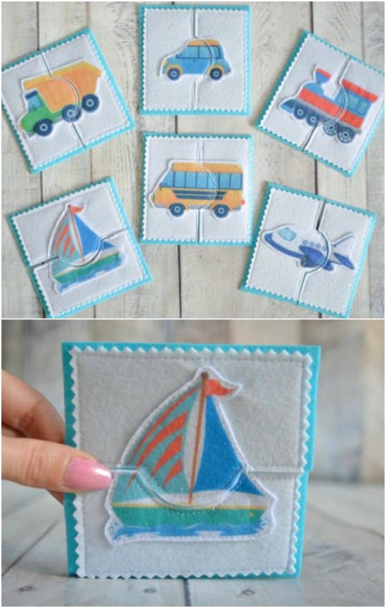 Felt Puzzles For Toddlers