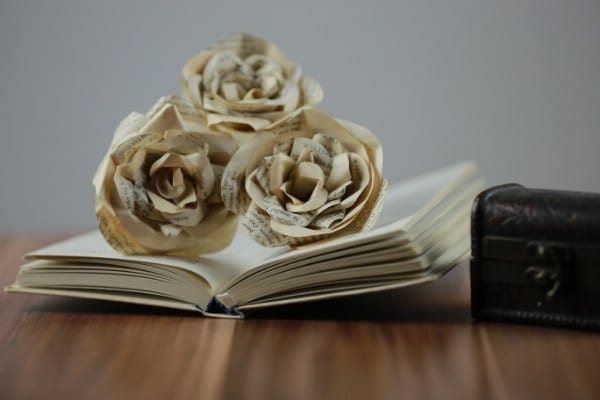 How to Make a Romantic Bouquet From an Old Book