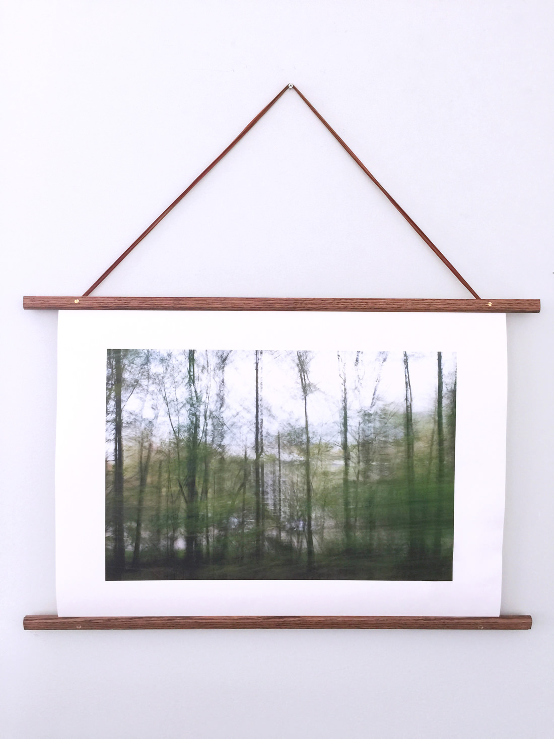 Diy wooden poster frame snapbox