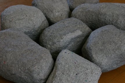 Decorative "rocks"