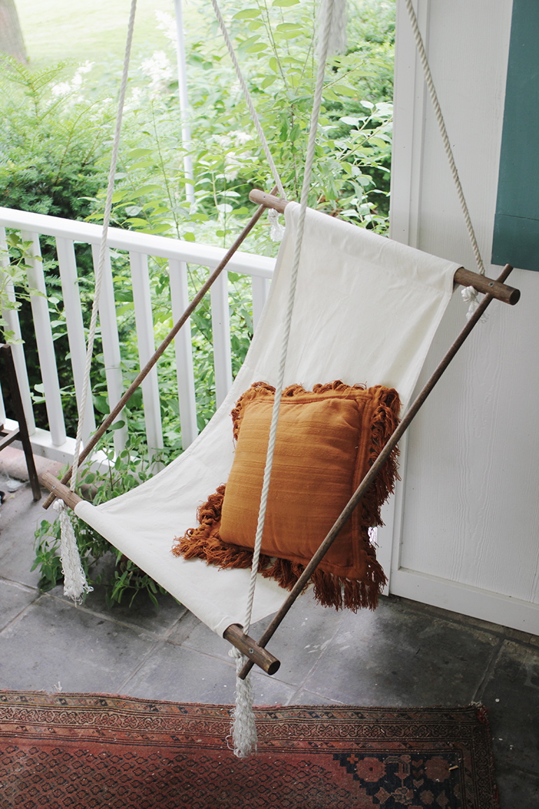 Diy hanging chair