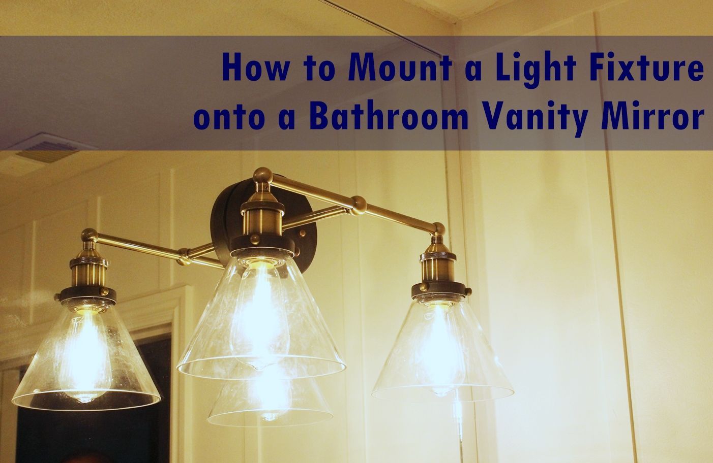 How to Light on Mirror