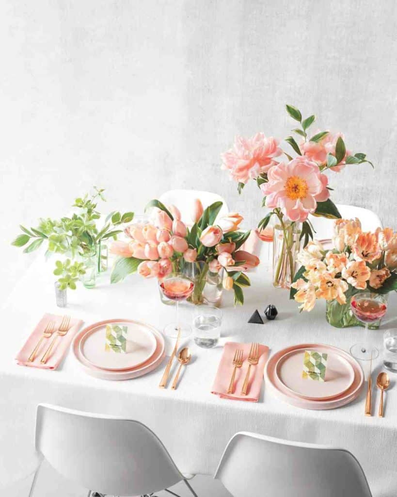 Easter table setting