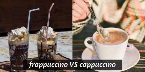 frappuccino vs cappuccino