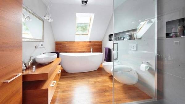 фото ванный комнат в чатном доме, фото 27