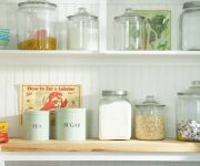 Vessels and other structures for storing cereals or sugar – country style kitchen decorating ideas
