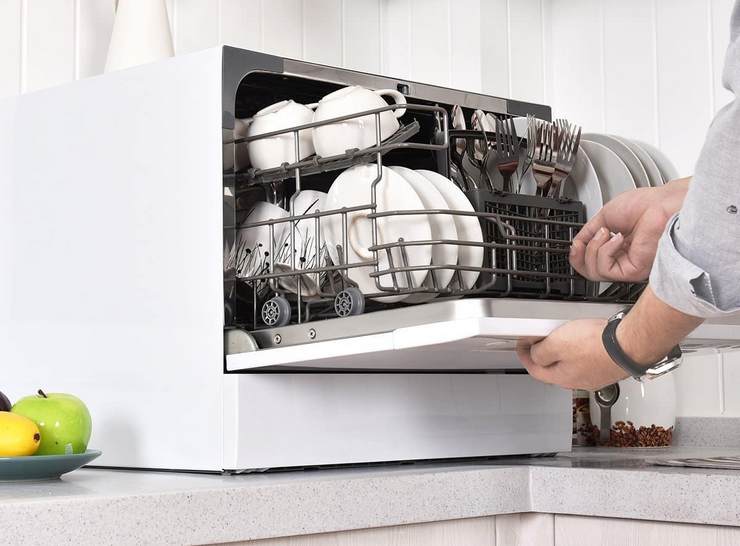 Размеры компактных посудомоечных машин
