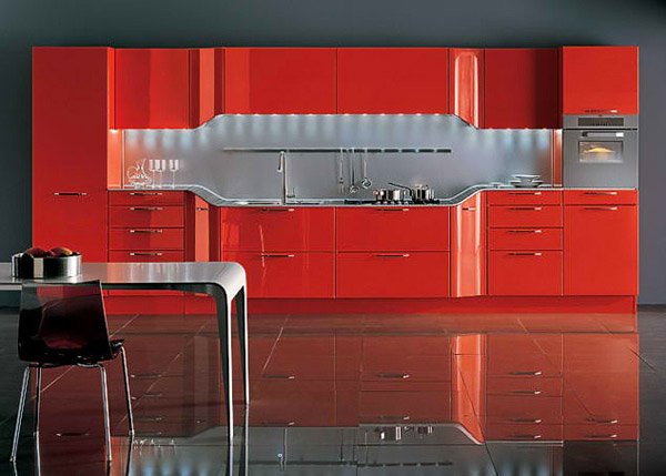 red kitchen ideas