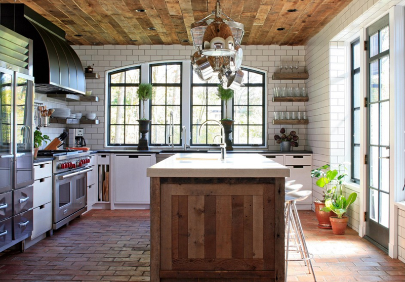 Reclaimed Ceiling kitchens
