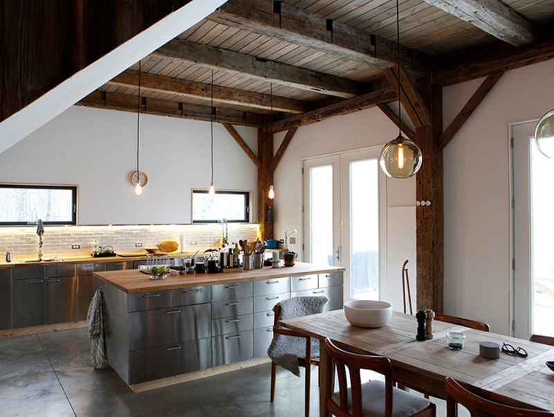Reclaimed Ceiling kitchens