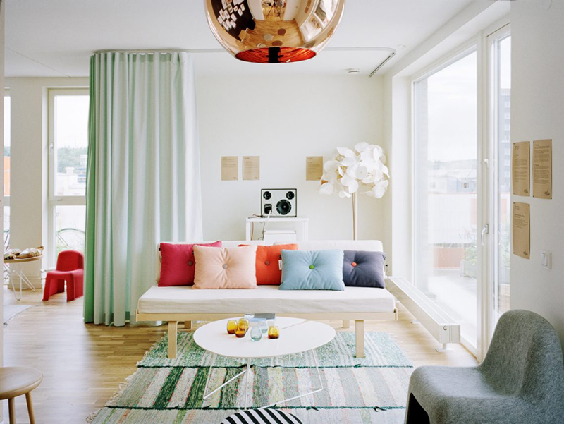 Pastel Living Room