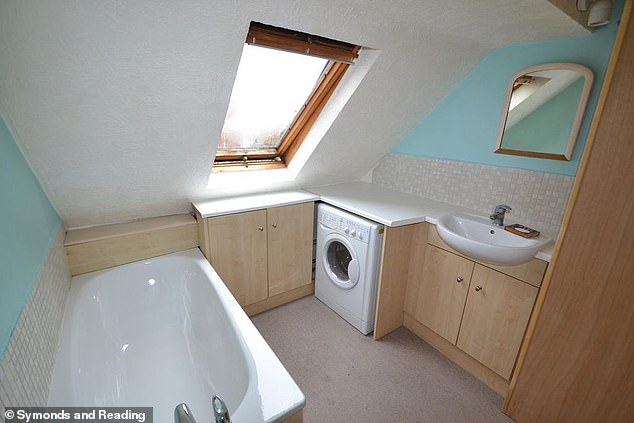 Also included in the £125,000 price tag was a separate bathroom with a 