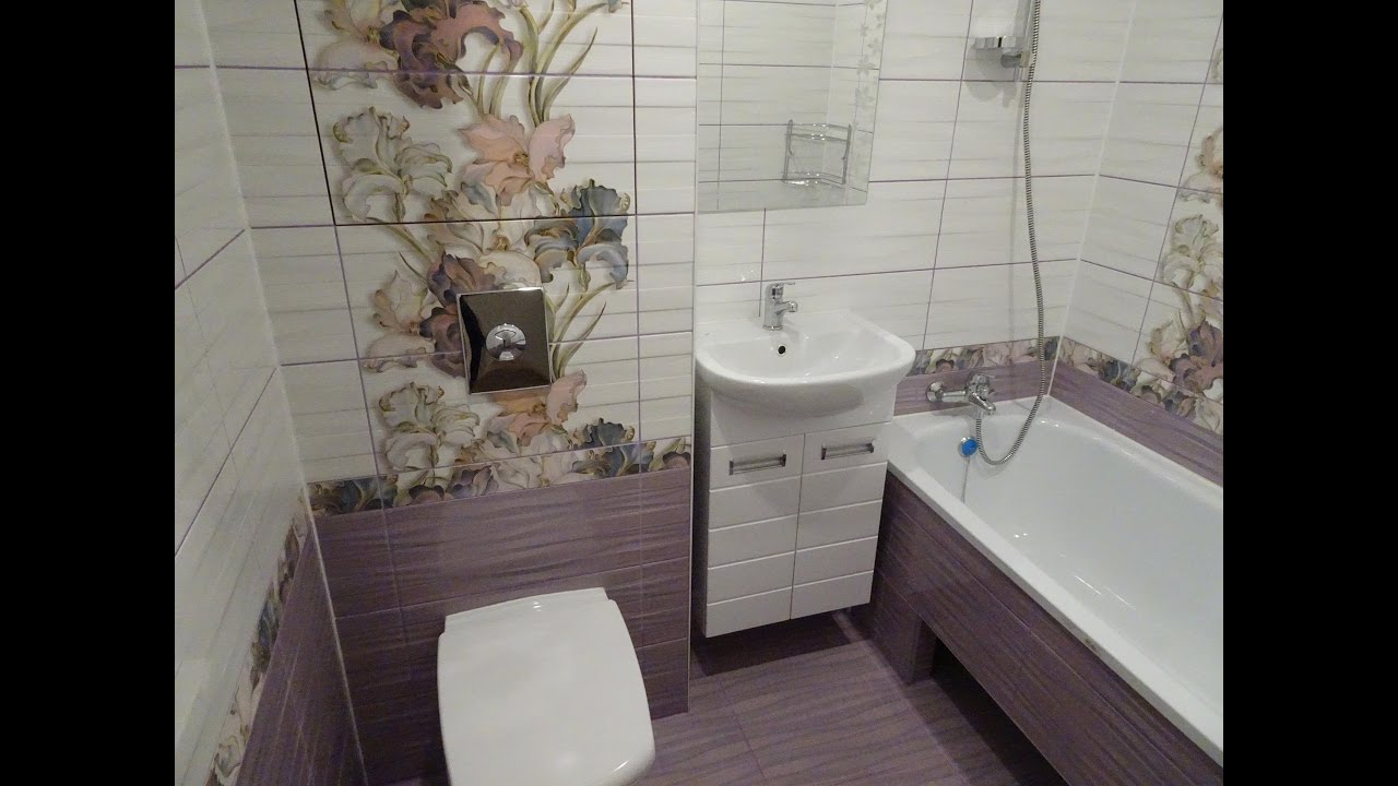 Примеры плитки в ванной комнате фото в хрущевке