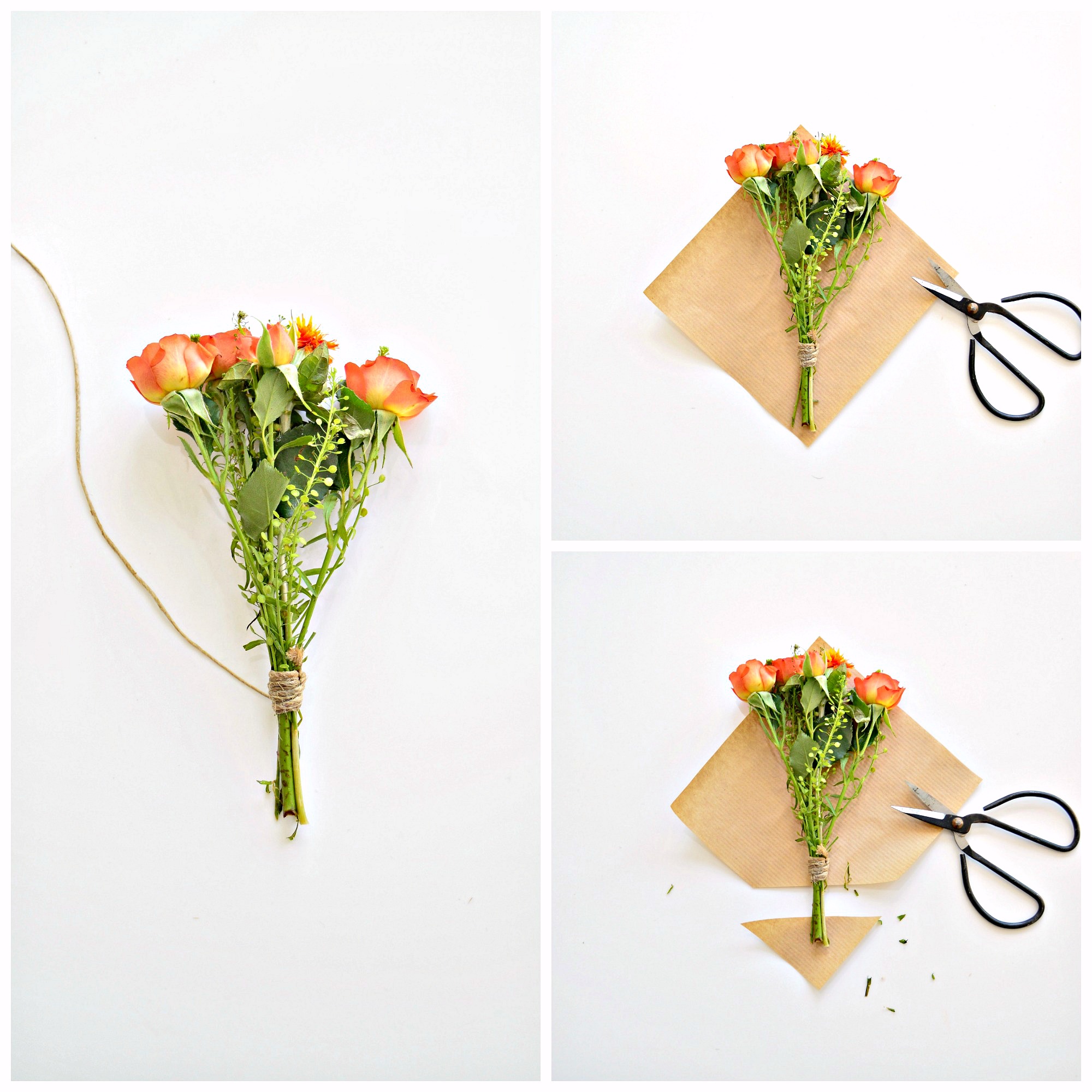 Как упаковать цветы в пленку в домашних условиях пошагово фото