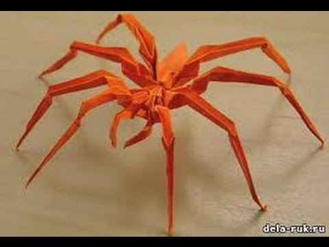 Паук оригами.Spider origami