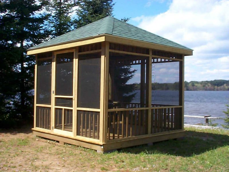 The new design beautiful cheap wooden gazebos