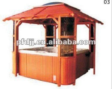 The new design beautiful cheap wooden gazebos