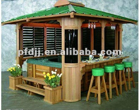 The new design beautiful cheap wooden gazebos