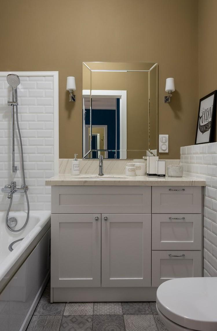 Дизайн совмещенного санузла 3 кв.м. - фото реальных интерьеров