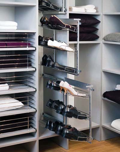 Модули для обуви в шкафу