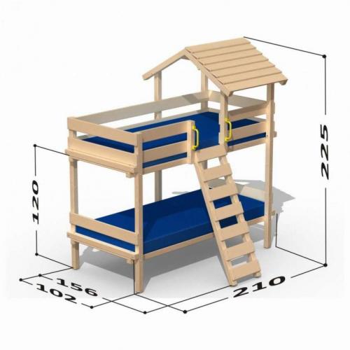 Кроватка домик своими руками. 10 чертежей с размерами – кроватка домик для детей 07