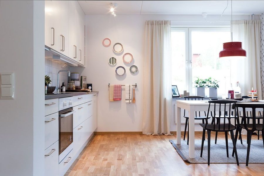 дизайн маленькой кухни гостиной