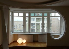 Балкон и жилая комната совмешщены