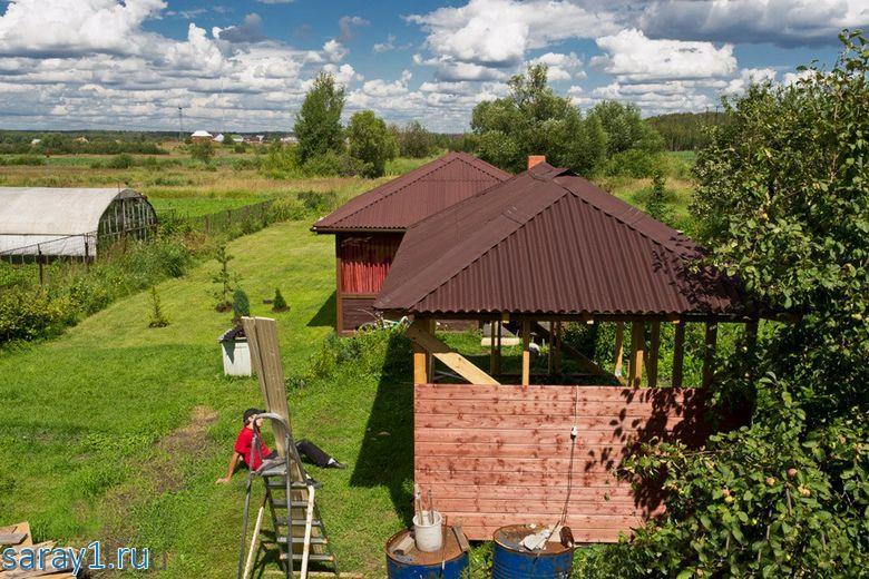 10 крыша готова