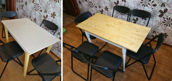 Новая жизнь для старого стола