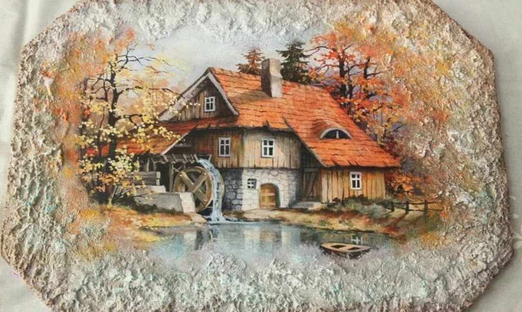 картины декупаж дизайн