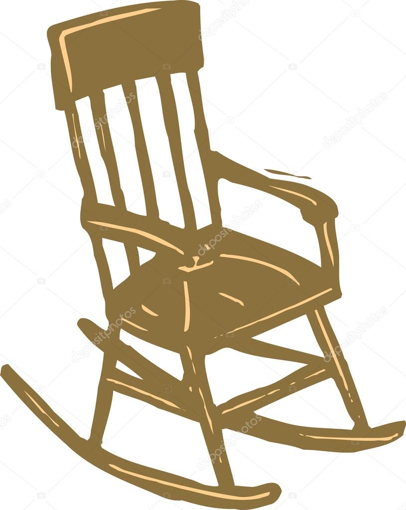 Кресло качалка вектор для чпу