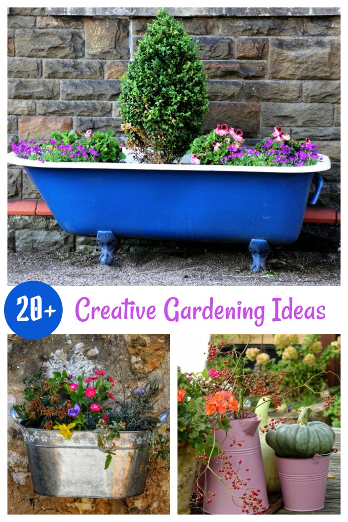 Over 20 creative gardening ideas for those on a budget
