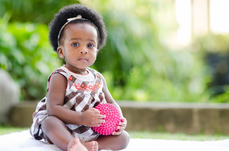 Portrait of a Cute Baby royalty free stock photography