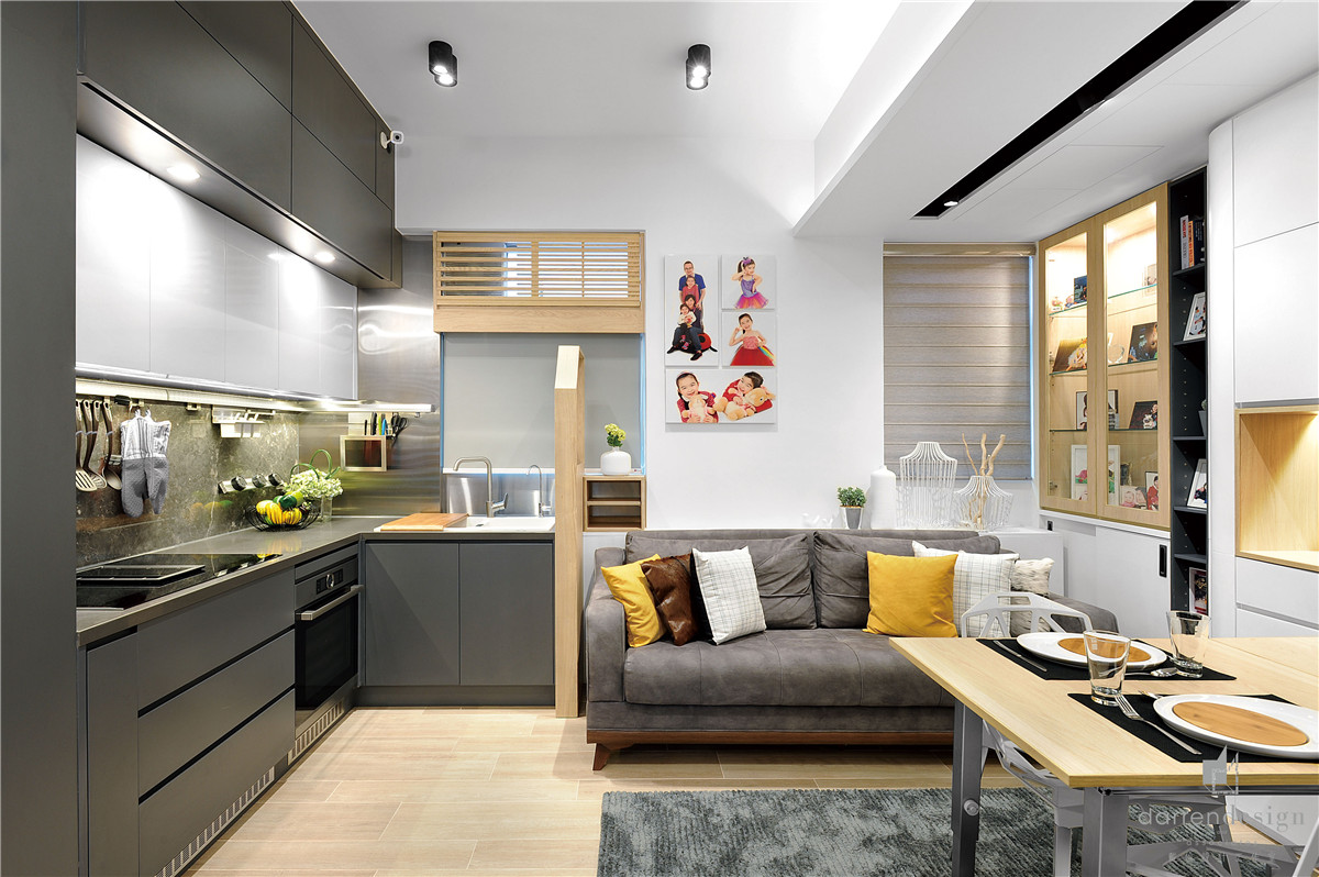 кухня 14 метров дизайн с диваном