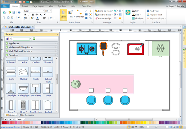 Free DownloadKitchen Floor Planner