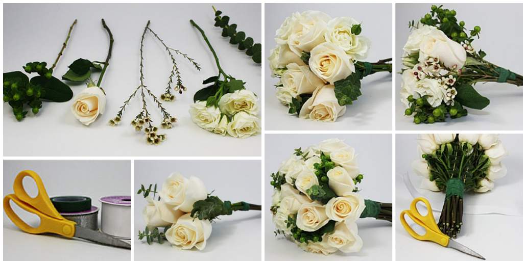 How to Assemble a Beautiful Bouquet How to make Flower Bouquet - Step by step Ideas