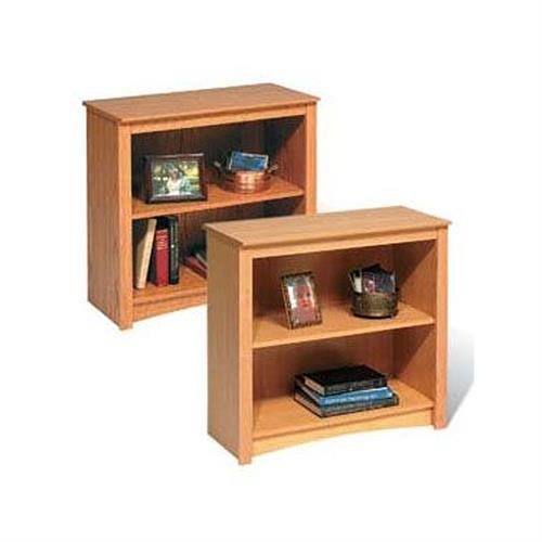 View a larger image of the Prepac Sonoma Collection 2-Shelf Bookcase (Oak) ODL-3229.